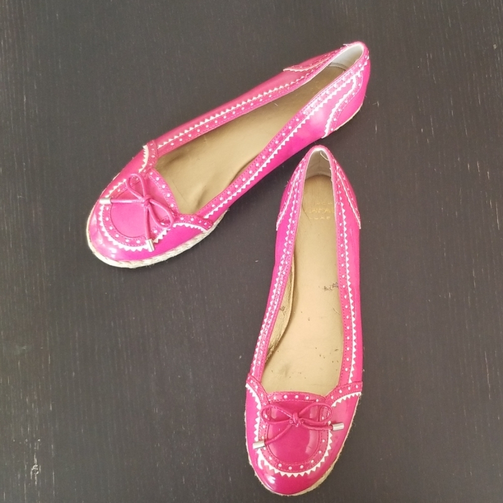 Joan & David pink flats